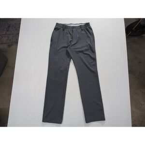 Under Armour Pants Mens 32x32 Gray Elastic Waist Stretch Performance Athletic